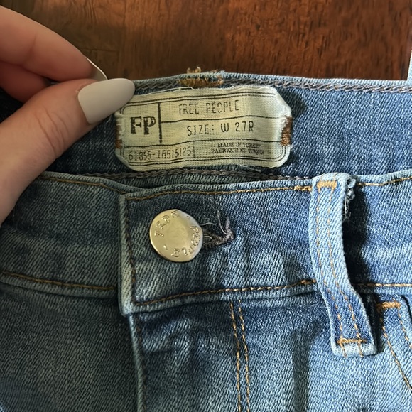Free People High Rise Jegging Size W 27 R! - Picture 3 of 9